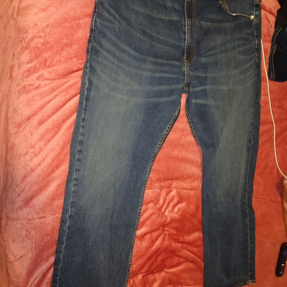 Levi's Dark Blue Straight Jeans
